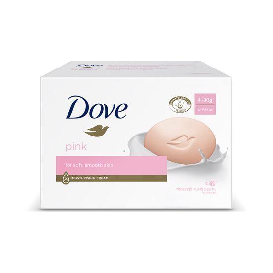 Dove Pink Beauty Bar 90g 4 Pack