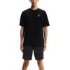 On Club T Shirts Men's Black Crew Neck Moderate Straight Fit 1MF30814428