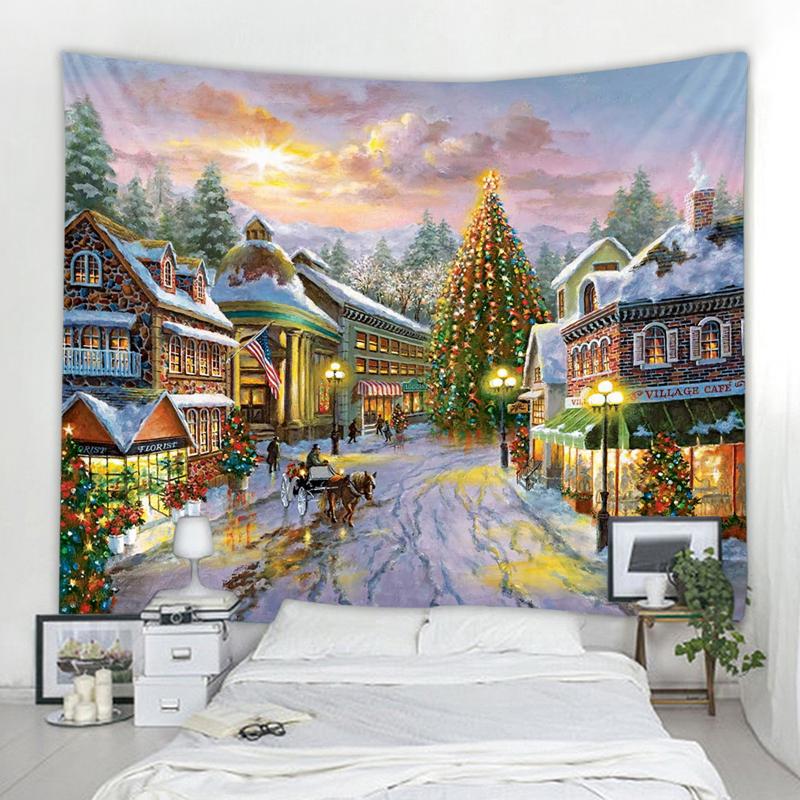 

Рождественский фон, украшение, гобелен, занавес, Рождественская вечеринка, фон, гобелен, домашний общежитие, Рождественский фон 100x75cm