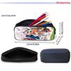 Children's Animated NARUTO Multi-Compartment Pen Case, Lightweight Children's Pencil Carrier, Children's Pencil Box Age 6-10