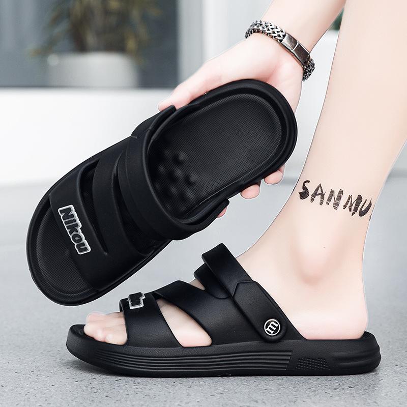 Sports slippers summer new thick-soled youth leisure outdoor sports two wear wear wear-resistant non-slip sandals