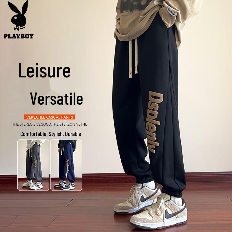 

PLAYBOY Мужские спортивные штаны джоггеры на осень/зиму XL
