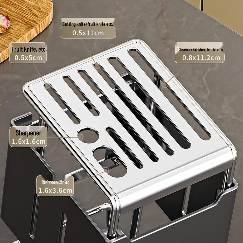 Multi-functional Countertop Kitchen Knife Holder
