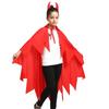 Cosplay Costume Demon Cloak Headband Set Smock Style Party Masquerade Cloth  Children