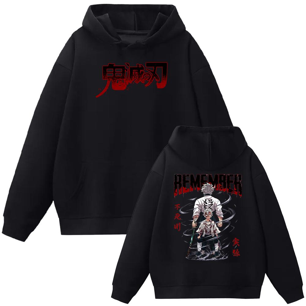 

Аниме Demon Slayer Shinazugawa Sanemi Графический принт с капюшоном для мужчин и женщин Классические толстовки с капюшоном Оверсайз Пуловер Harajuku Мужская толстовка M чёрный