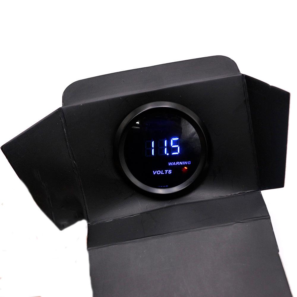 Ceas Auto Universal 12V 2 Inch: Temperatură apă, Temperatură ulei, Turometru, Tensiune, Presiune ulei, Raport aer-combustibil, Manometru boost.