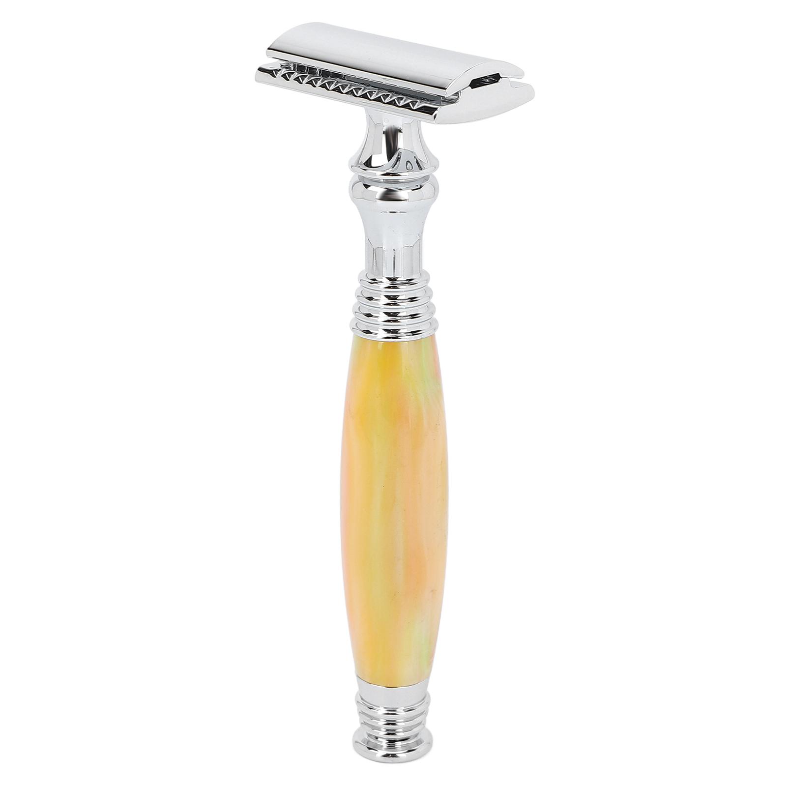 

Ручная бритва Безопасные двухсторонние лезвия Профессиональная мужская бритва для парикмахерских Главная