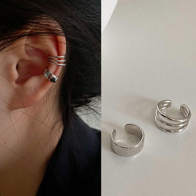Delicate Tassel Clip Earrings Female Buckle Ear Cuff No Piercings Fake Cartilage Ear for Women New Fashion Jewelry Gifts