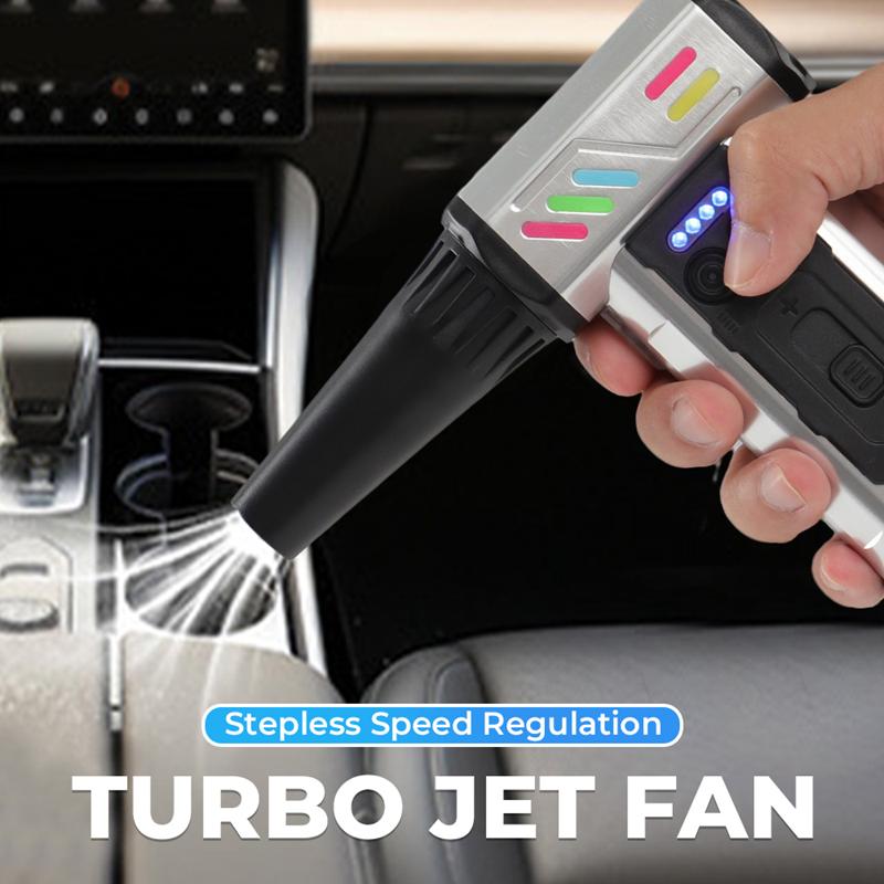 Turbo Jet Fan 130000RPM Uzun Başlıklı Araba Temizleme Aleti Elektrikli Hava Üfleyici Araba Elektrikli Süpürge Turbo Jet Fan