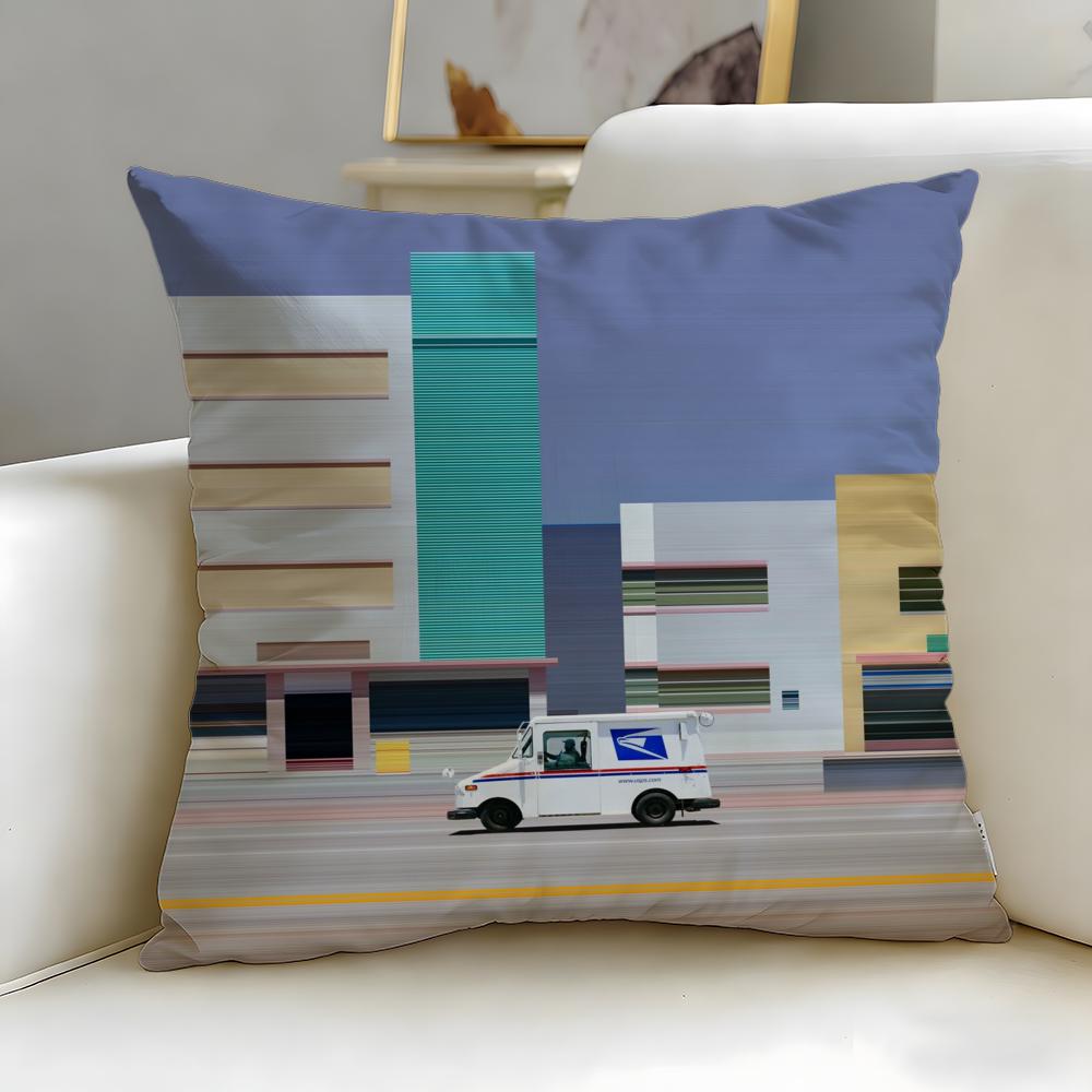 classic brand World Premium Printing Cushion Cover Soft  EasyWash Pillow Case  Versatile for Couch Bed Travel and Office