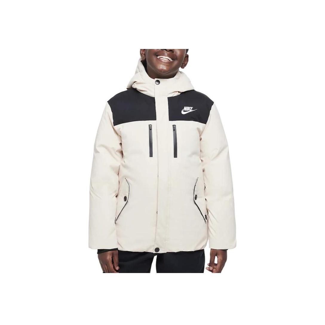 

Nike Down Jacket FW24 Outdoor Casual Sports Hooded Zipper Kids Jackets White HQ7165-126 XL