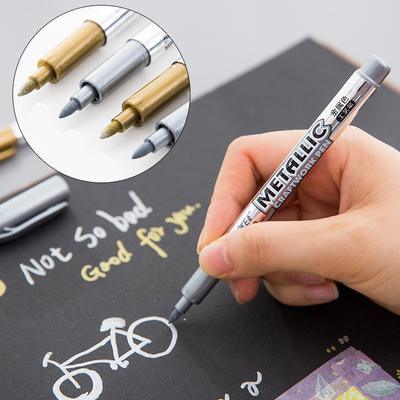 Kreatywny metalowy kolorowy marker do notatek, długopis do prac ręcznych, długopis do malowania, kartka z życzeniami, długopis do błogosławieństwa