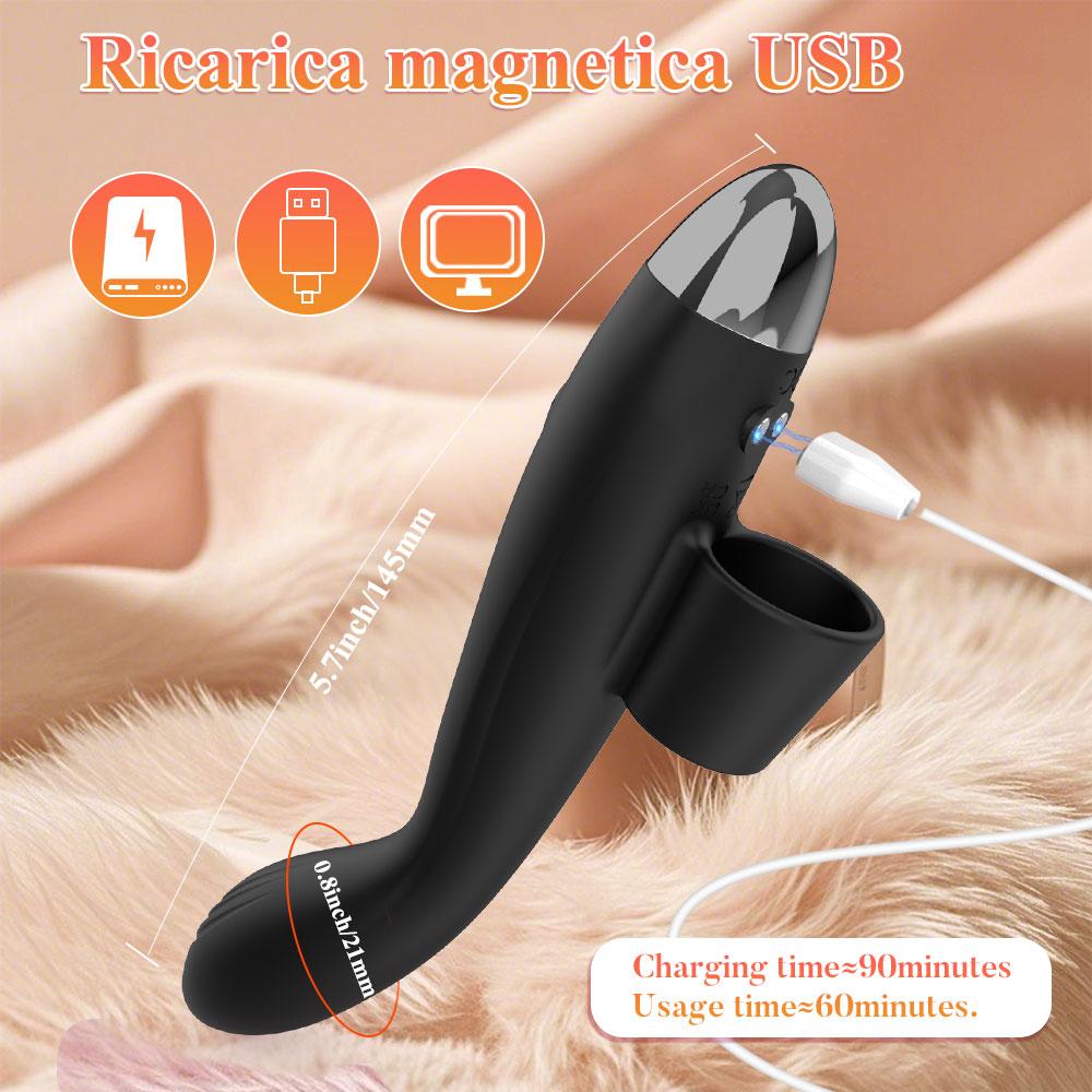 Vibrator Dildos Magic Wand for Women 10 Modes Clitoris Stimulator G Spot Vagina Massager Adult Sex Toys for Woman