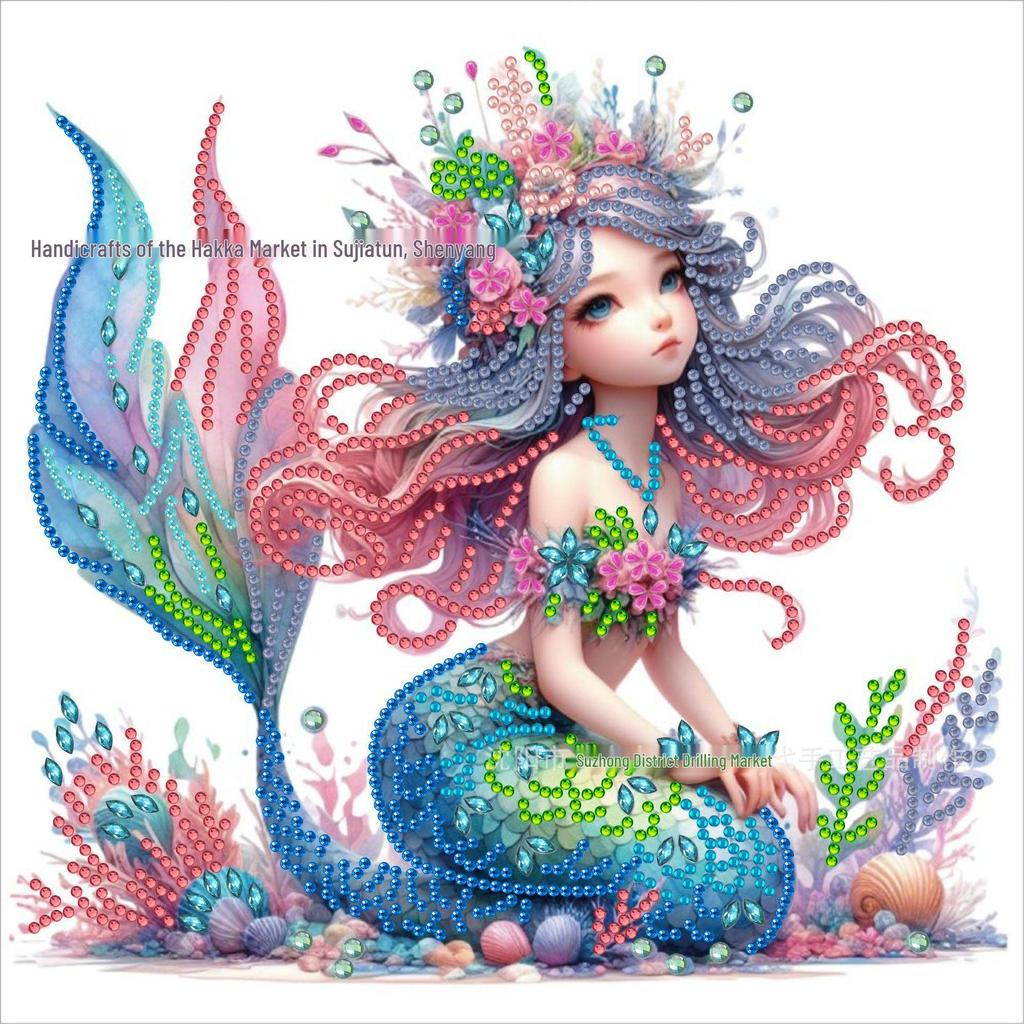 DIY Spezialförmiges Diamantmalerei-Set für Schlafzimmer-, Arbeitszimmer- oder Wohnzimmerdekoration