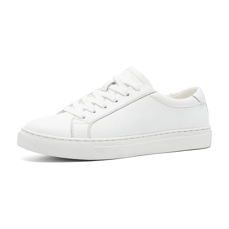 Extra large size men's shoes spring 2025 new trend board shoes British style color polishing casual shoes soft sole white shoes men