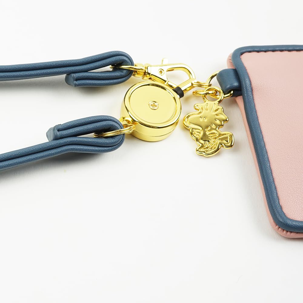 Passhülle Passhülle mit Rolle Snoopy SNOOPY Kartenhalter Kartenhalter IC-Karte Transport Pendeln Schule Süß Stylisch [E-mono] (Grün)