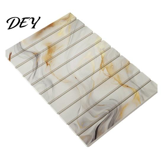 Fast Drying Kitchen Accessories Diatomaceous Dish Mat, Collapsible Absorbent Drain Pad, Countertop Pad Heat Resistant Multipurpose for Practical Gift