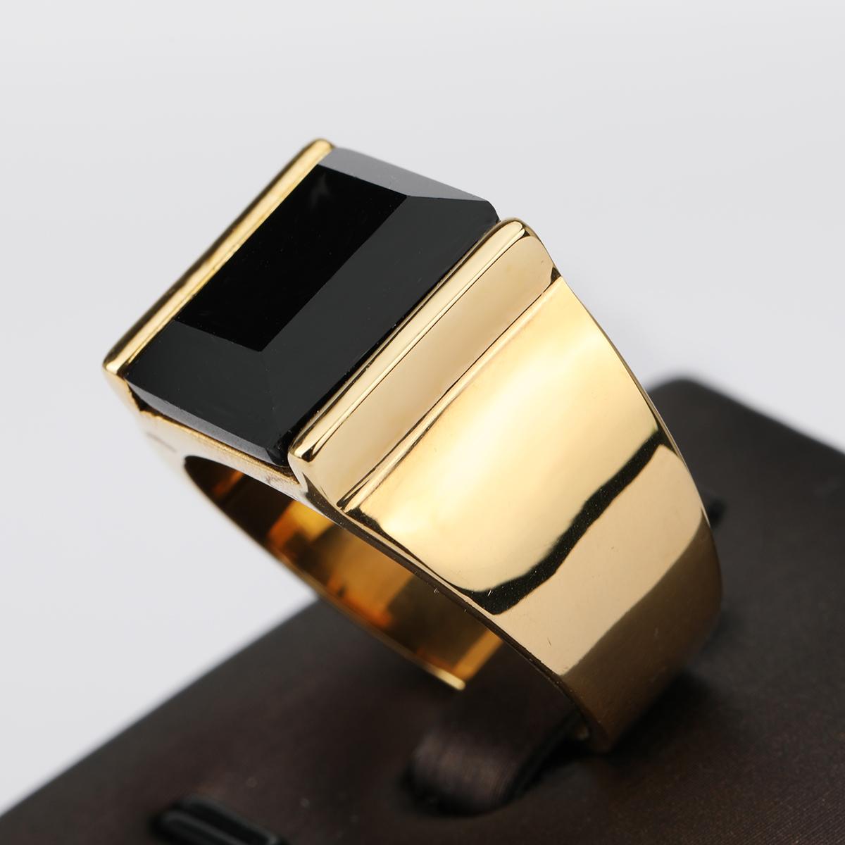 New Fashion High Quality Artificial Turquoise Rings for Men Women 18KP Stainless Stee Trendy Jewelry Wholesale Dropshiping Gifts 7
