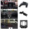 Adjustable Car Phone Support Rack, Quick Release Button, 360 Degree Rotatable Secure Driving Experience with Easy Access