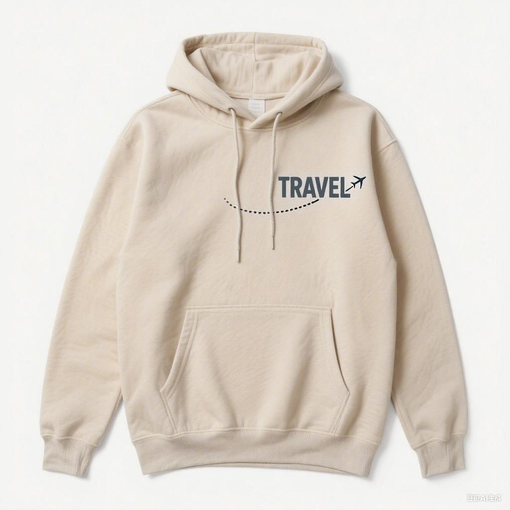 Men's Black Travel Airplane Graphic Casual Loose Pullover Sweatshirt for Autumn/Winter new sweatshirt men's hooded sweatshirt