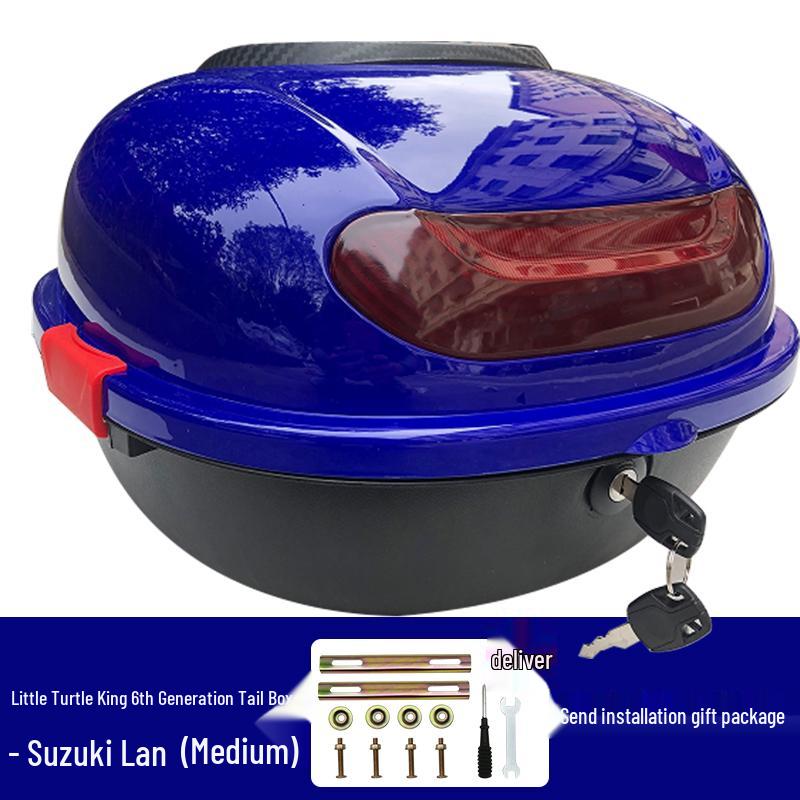 Universal Waterproof Storage Box for Electric Scooter or Moped Tail Trunk