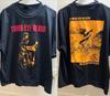 T-shirt unisexe à manches courtes noir deux côtés Motorcycle Drive 2 Third Eye Blind