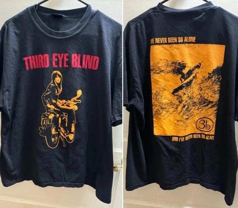 Third Eye Blind Motorcycle Drive 2 Side Black Short Sleeve Unisex T Shirt