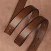 Belt First Layer Cowhide Genuine Leather Tree Paste Leather Pin Buckle Retro Belt Middle-Aged And Young Versatile Belt Men