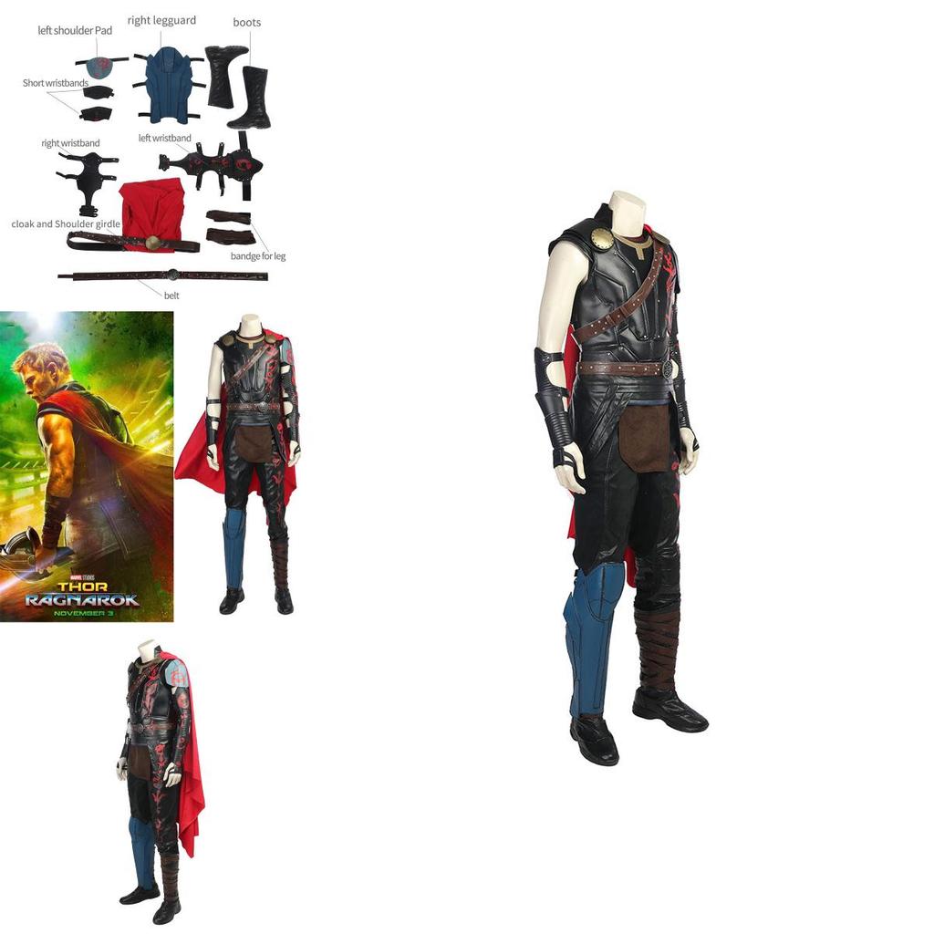 Timeless Thor Ragnarok Costume Featuring Durable Pu Leather For Stylish Cosplay Events