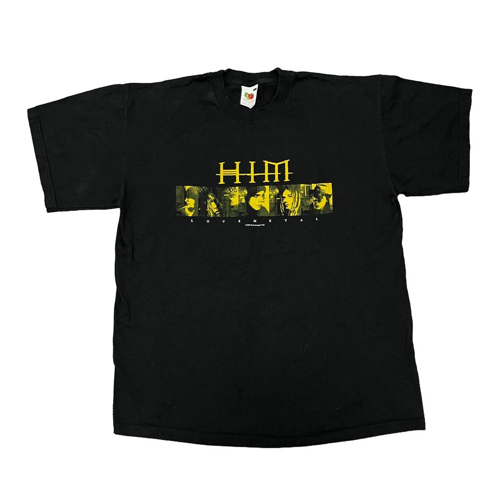 Vintage Him Band Shirt Large Tour Concert Band Tee Deftones Bam Margera Jackass XL
