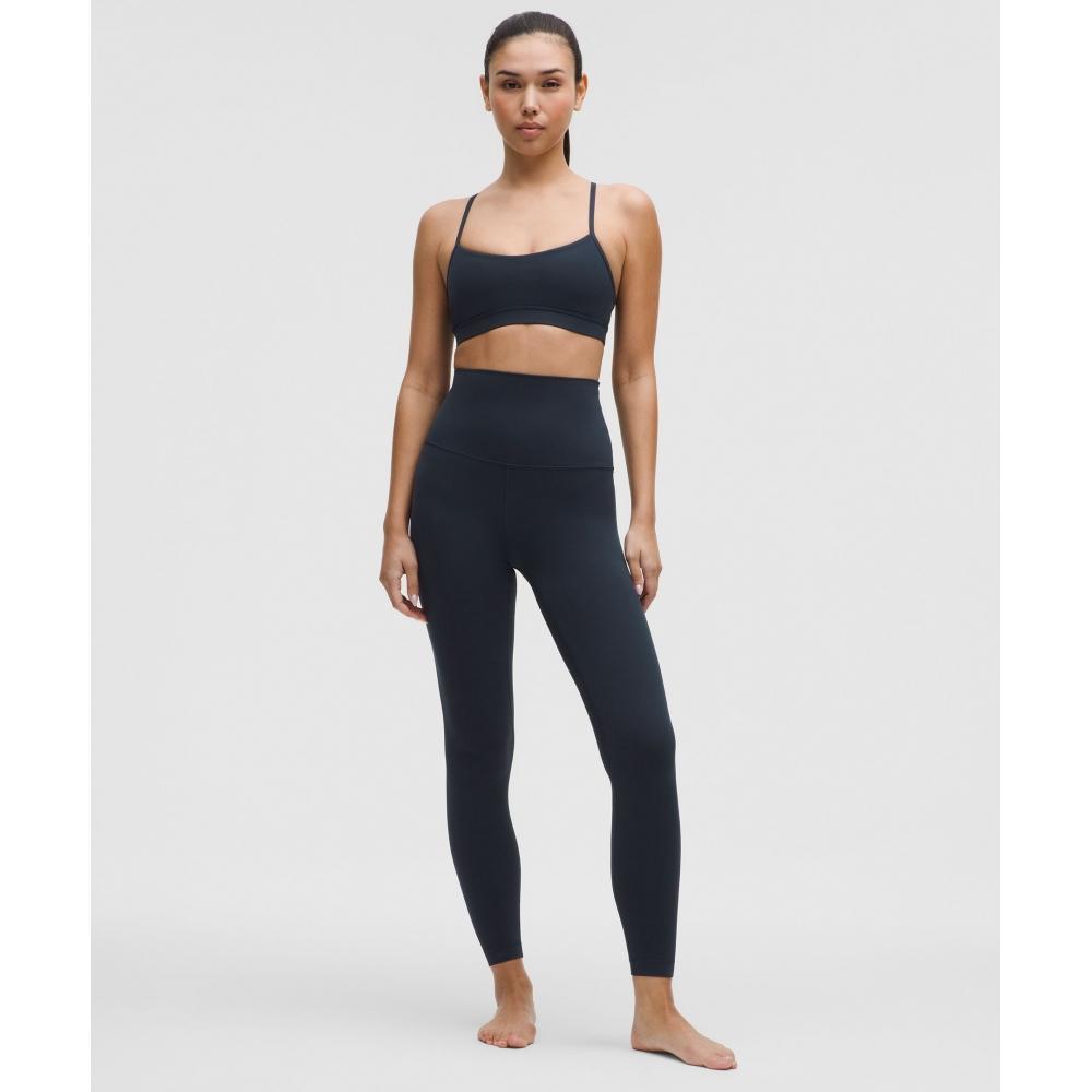 Lululemon Flow Y BrA Nulu  Light Support  A C Cups True nAvY
