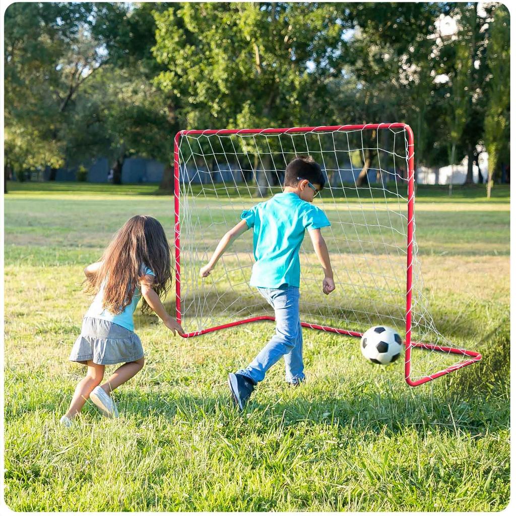 Large Football Goal Set Of 2 Neo-Sport 183 X 122 X 61 Cm