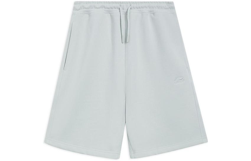 Li Ning Sports Trendy Collection Casual Shorts Men's Microcrystalline Gray AKSS309-1
