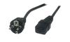 Kabel Zasilający Ups Serwerowy C19 Wtyk Eu 16A 2M Do Listwy Pdu Gruby