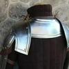 Pauldrons And Gorget Armor Set Larp Reenactment Cosplay Costume Shoulder And Gorget Steel Armor Shoulder With Gorge