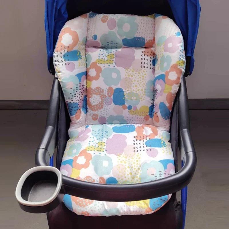 Baby Kids Highchair Cushion Pad Mat Booster Seats Cushion Pad Mat Feeding Chair Cushions Pad Stroller Cushion Mat Cotton