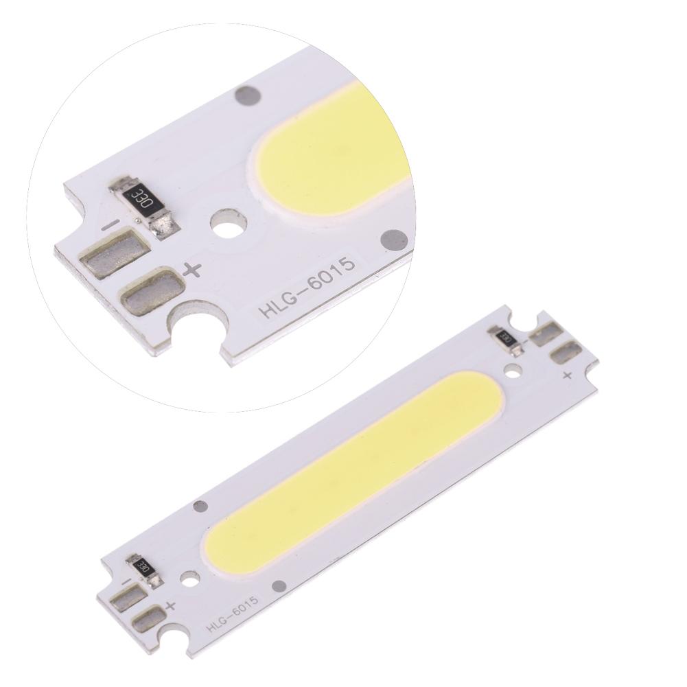 10Pcs DC 12V 2W COB Chip Light Source Fits for DIY LED Lamp Lighting Fixtures Car Lights