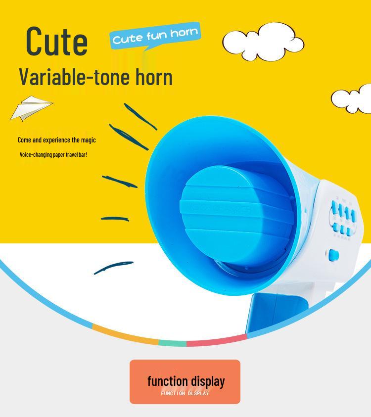 Multichannel Voice Changer Megaphone Toy for Kids – Creative, Fun, Interactive Handheld Speaker