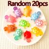 50Pcs Luminous Mini Turtles Moss Microlandscape Miniature Turtles Figurines Fairy Garden Accessorie Home Decor Glows In The Dark