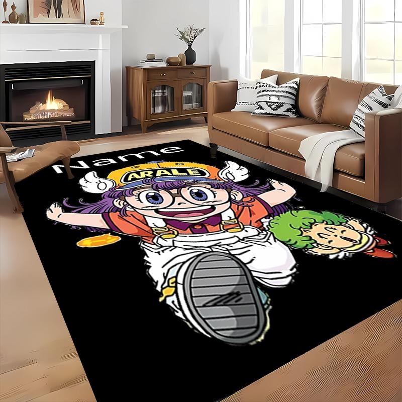 Custom personalization Arale Norimaki Area Rug - Perfect For Kitchen, Bathroom,Laundry Room Decor Large Size Available,Gift All Seasons