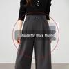 Women's High-Waist Straight Leg Cropped Commuter Pants