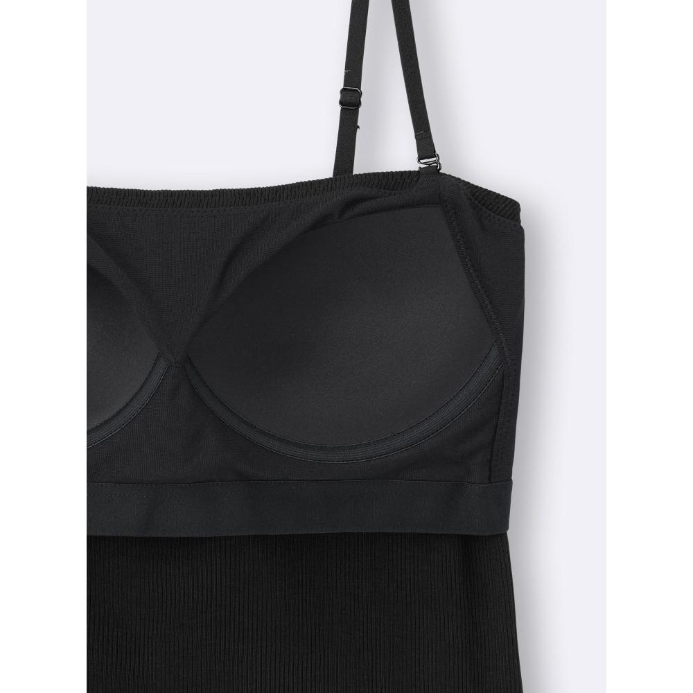 GU by Uniqlo Bra Feel Ribbed Tube Top
