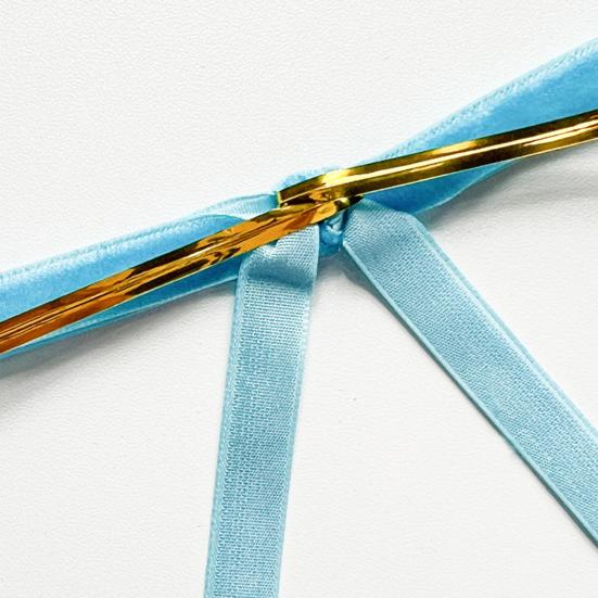 24 Pcs Velvet Bows for Christmas Tree Vintage Ribbon Bow Ornaments