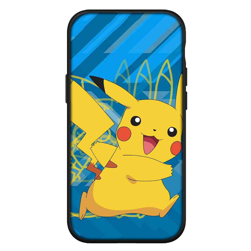 Cover for iPhone 17 16 15 Xiaomi Poco Redmi Note 14 13 12 11 Pro Max Samsung Galaxy S25 S24 S23 OPPO Huawei Anime Pokemon GO Pikachu Cute Phone Case