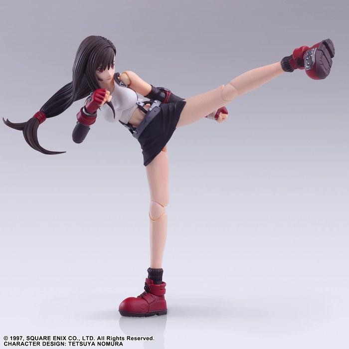 Final Fantasy VII Bring Arts <Tifa Lockhart> PVC Painted Action Figure, Black