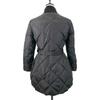 MIUMIU 13AW Black Belted Down Coat coat 36 blackUsed