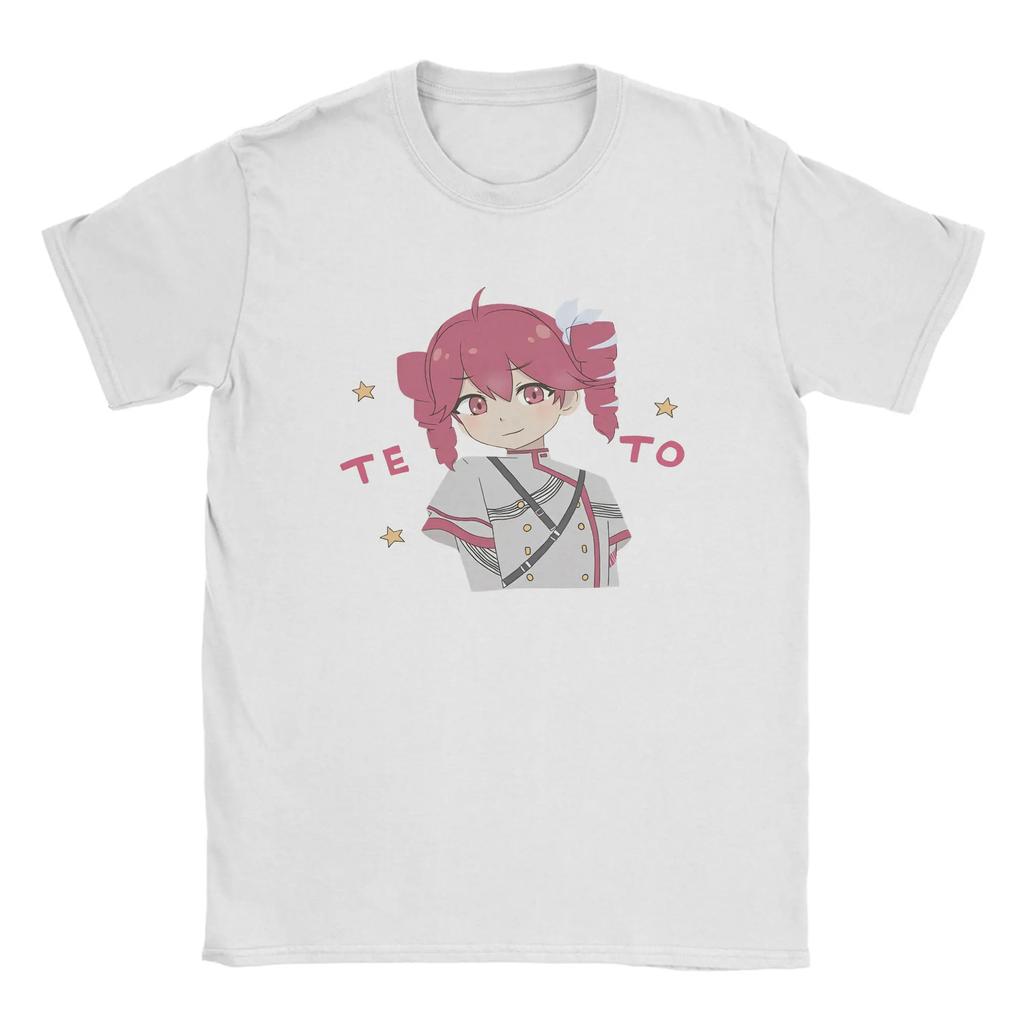 Unisexs TShirt Kasane Teto Vintage 100 Cotton Tees Short Sleeve T Shirt Crewneck Clothing Gift Idea