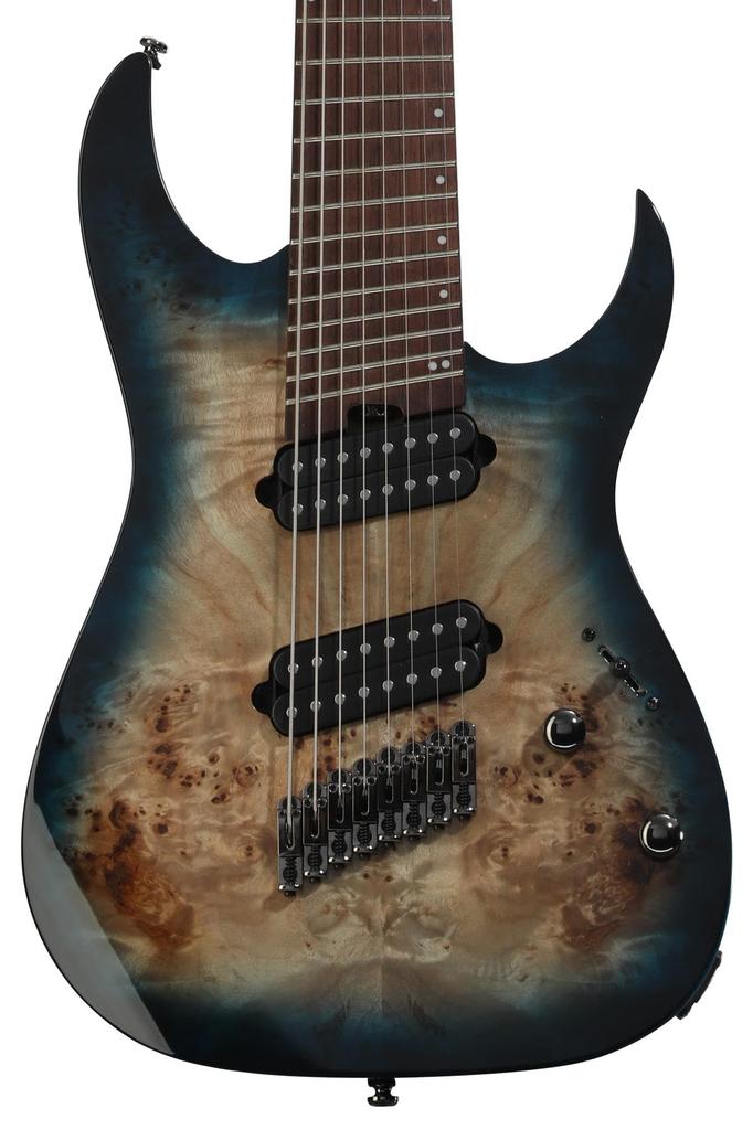 Ibanez RGMS8PB Cosmic Blue Starburst [8-string]
