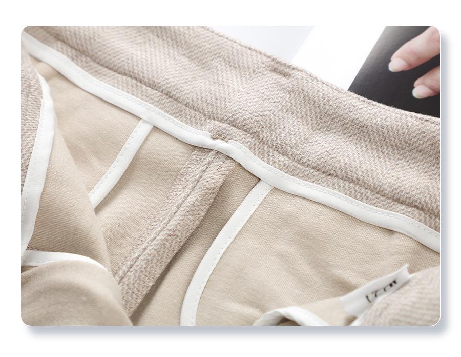 Women's 2024 New Autumn/Winter High-Waist Slimming Woolen Wide-Leg Casual Pants