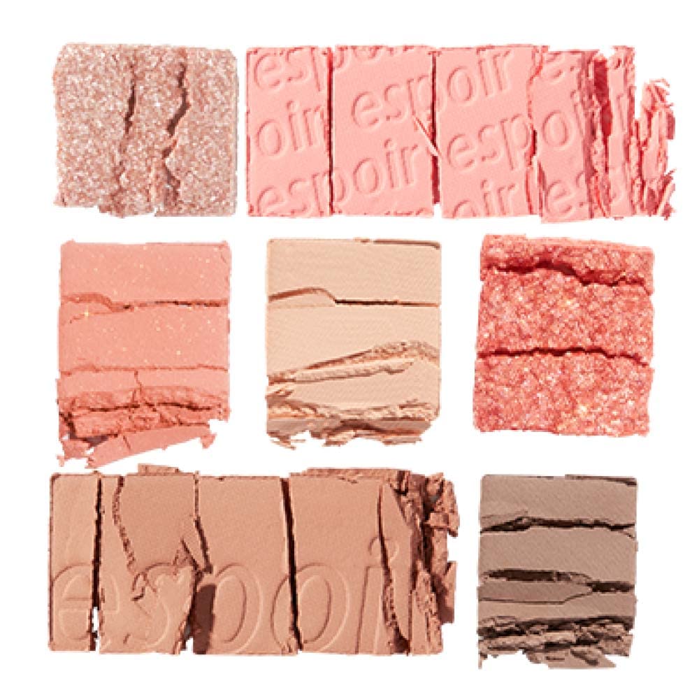 ESPOIR Real Eye Palette Eyeshadow REAL EYE PALETTE Korean Cosmetics ESPOIR Official 5 Apricot (No. Me) [Product]